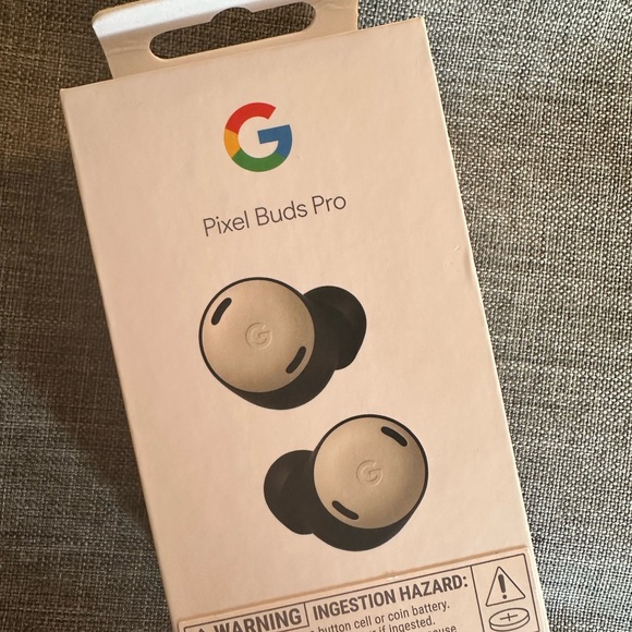 Google Pixel Buds Pro - Black and Cream - Picture 1 of 7